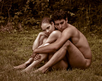 Crimson Swan Fine Art Gallery Couple