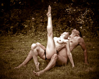 Crimson Swan Fine Art Gallery Couple