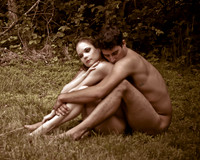 Crimson Swan Fine Art Gallery Couple