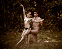 Crimson Swan Fine Art Gallery Couple